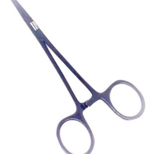 Pinça Para Limpeza De Ouvido 12 Cm Cor Preta Aço Inoxidável.
