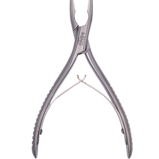 Pinça Goiva Curva 16cm Boca 4mm