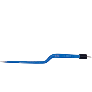 Pinça Bipolar 22cm com Ponta 1,5mm Para Bisturi Elétrico.