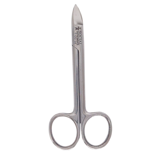 Tesoura Coroa 10cm Curva