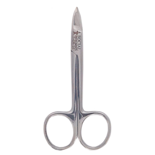 Tesoura Coroa 10cm Reta
