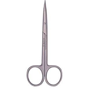 Tesoura Stevens Curva com Ponta Romba 11cm