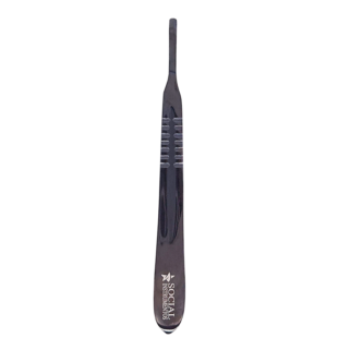 Cabo Bisturi Plasma Preto N°4