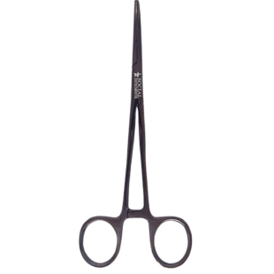 Pinça Kelly Curva Plasma Preto