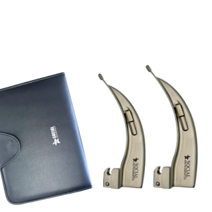 Kit Laringoscópio com 2 Lâminas