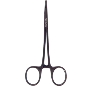 Pinça Mosquito Curva Plasma Preto