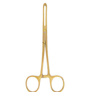 Pinça Allis Plasma Dourada