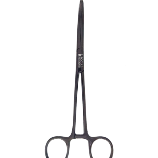 Pinça Rochester Pean Curva Plasma Preto