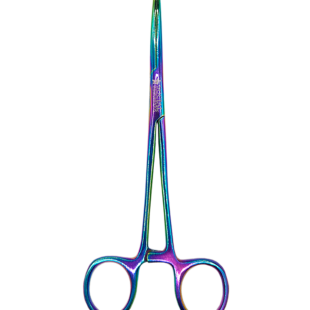 Pinça Kelly Curva Plasma Furta-cor