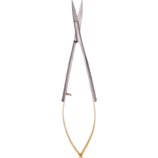 Tesoura Castroviejo com videa Reta 14cm