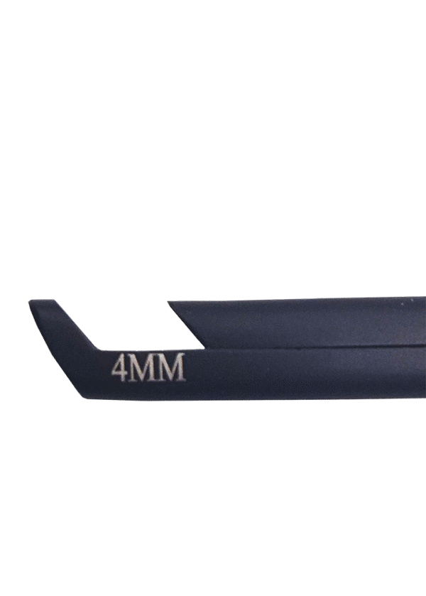 Pinça Kerrison desmontável 20cm, ponta para cima de 4mm, angulada em 40° preta - Image 5