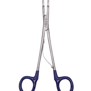 Pinça Aplicadora de Clipe de 19cm 12mm Azul escuro