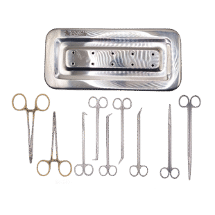 Kit para Cirurgia Coronária Com 10 Peças