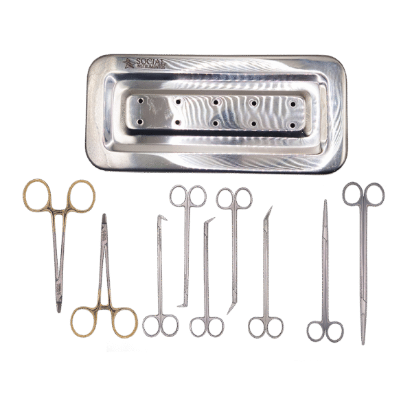 Kit para Cirurgia Coronária Com 10 Peças