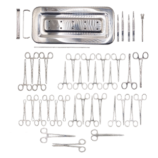 Kit para Fistulectomia Com 39 Peças