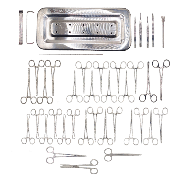 Kit para Fistulectomia Com 39 Peças