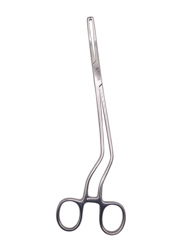 Pinça Professor Medina Biopsia Uterina 3mm 24cm