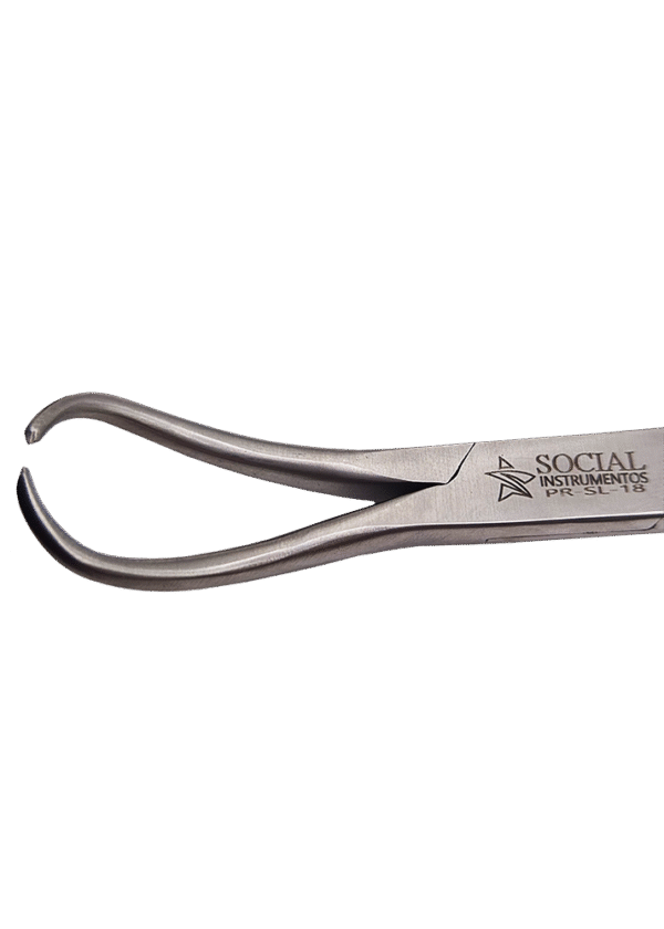 Pinça de redução com pontas e trava 18cm - Image 2