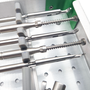 Kit Punch Kerrinson Aço Inoxidavel | 20cm | 5 Ponteiras