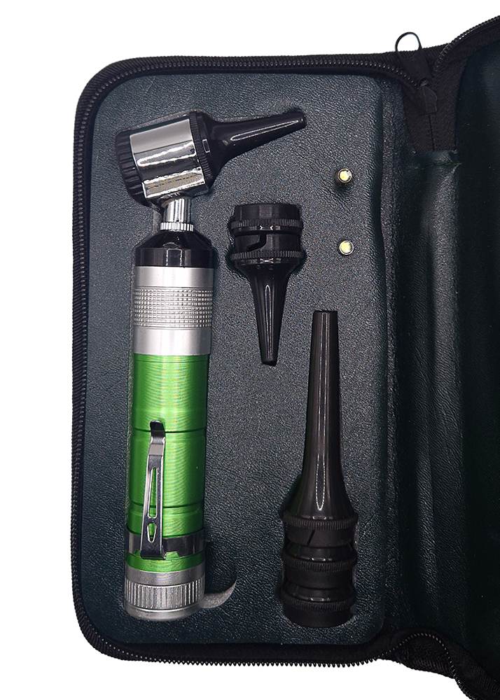 Otoscópio Metálico Profissional Led Varias Cores - Imagem 8