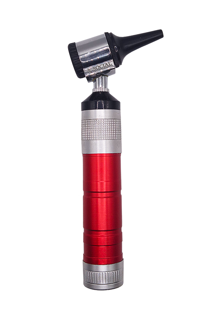 Otoscópio Metálico Profissional Led Varias Cores - Imagem 4