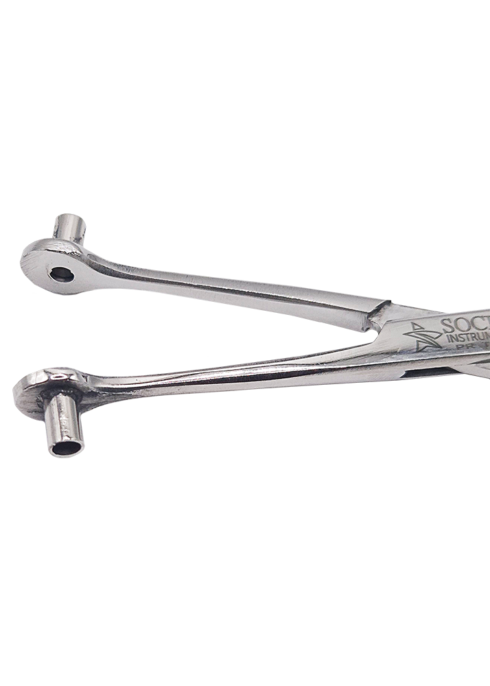 Pinça piercing de septo com tubo 16cm - Imagem 2