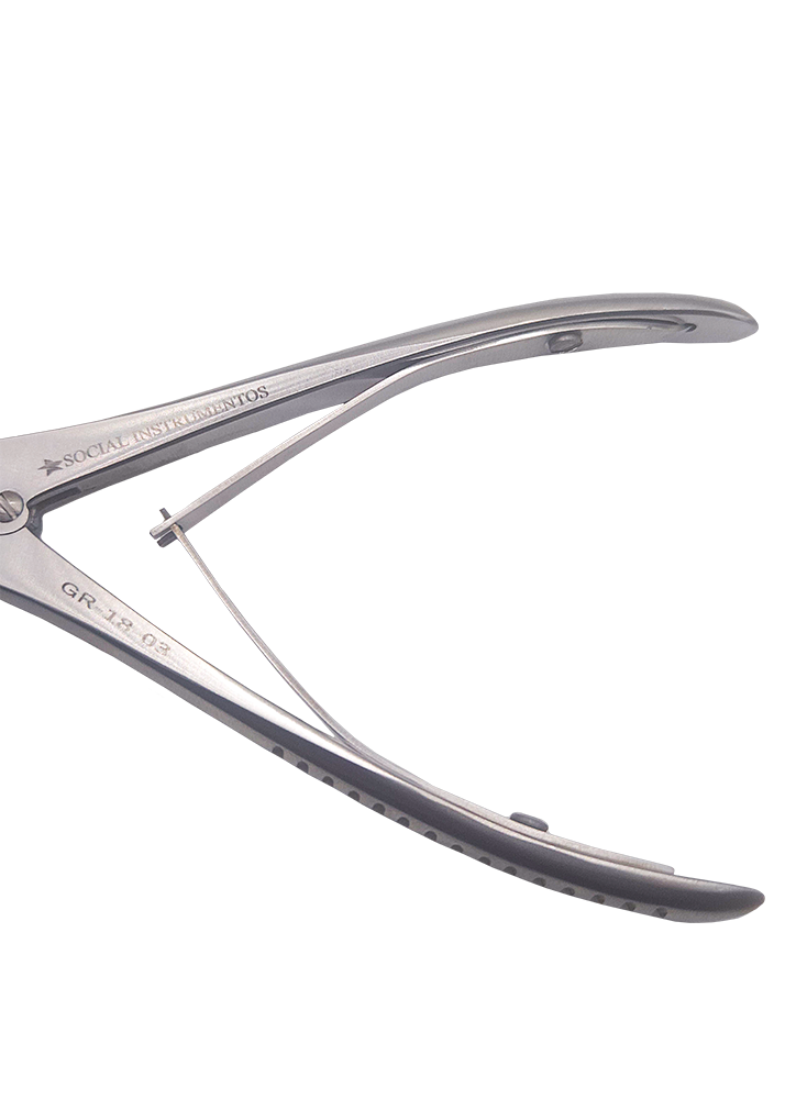 Goiva Ruskin Dupla Articulação Reta 18cm 3mm - Imagem 3