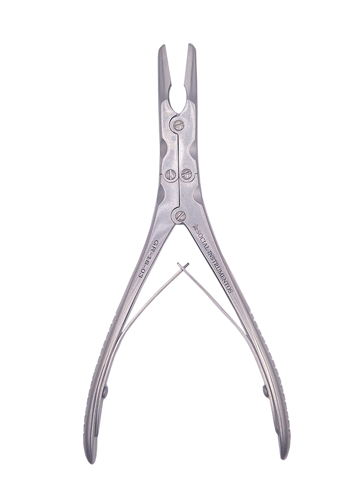 Goiva Ruskin Dupla Articulação Reta 18cm 3mm