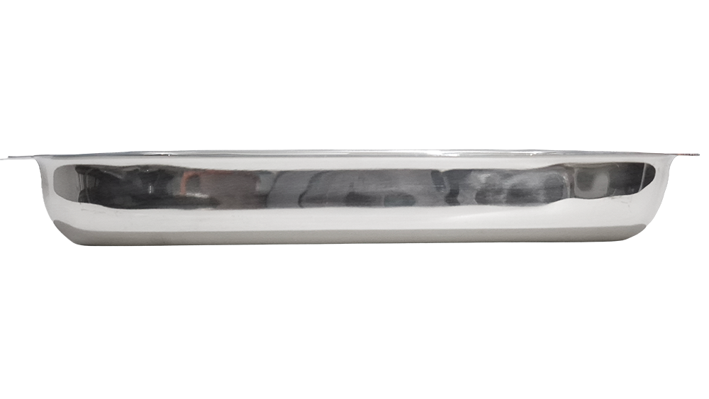 Bandeja Inox Para Instrumental 31x16x04cm - Imagem 3