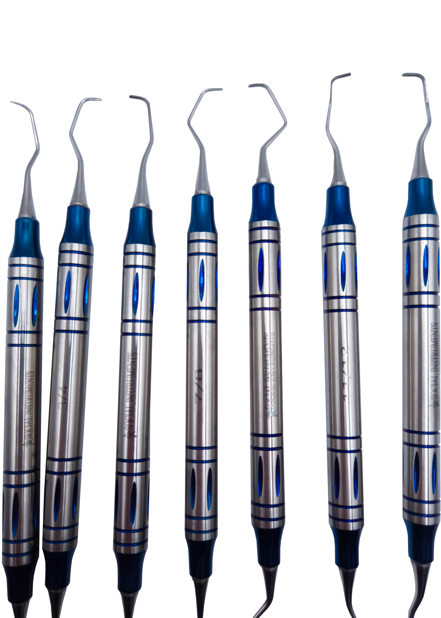 Kit De Curetas Gracey | Aço Inox