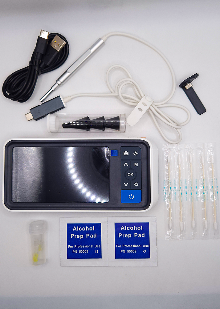 Otoscópio Digital Com Tela, Foto e Vídeo - Imagem 3